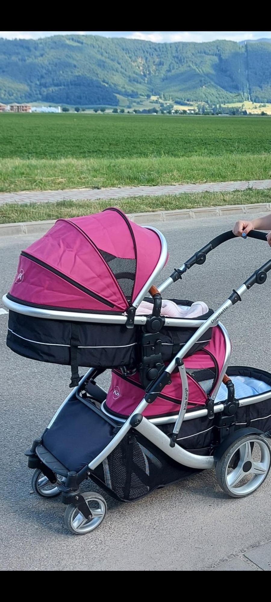 Caruț gemeni KIDS CARGO DUELLETTE