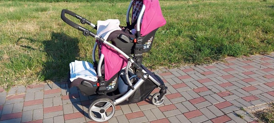 Caruț gemeni KIDS CARGO DUELLETTE