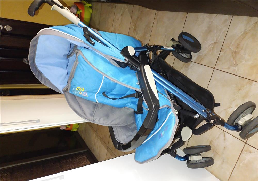 Căruț sport culoarea albastră
