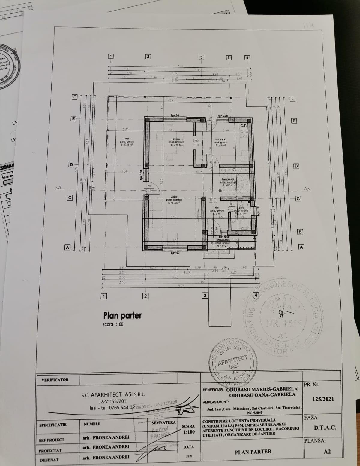 Casa 122mp utili teren 570mp Ciurbesti Legaga