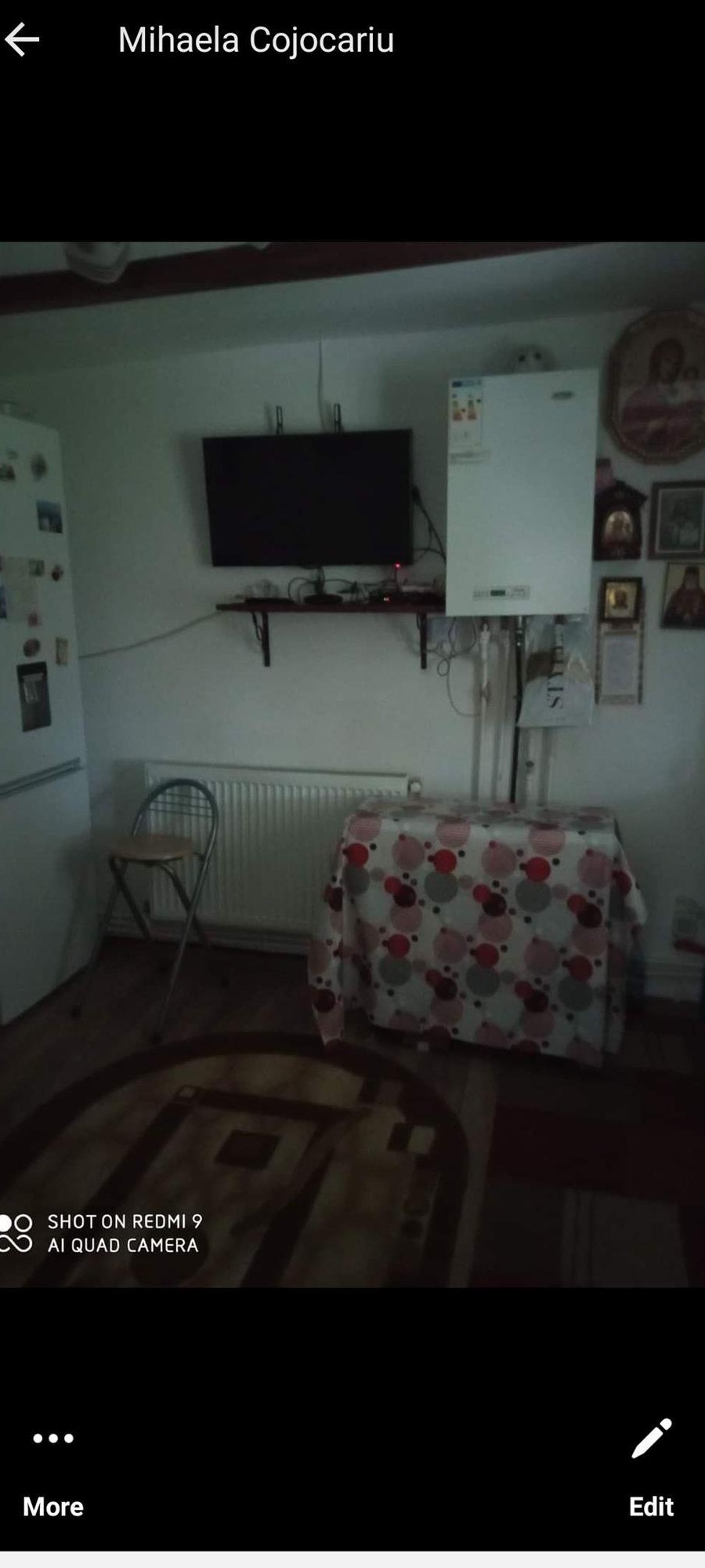 Casa de vânzare cu anexe și livadă.