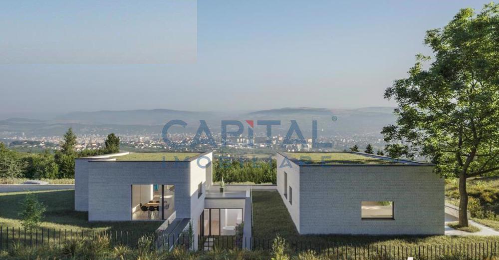 Casa deosebita, arhitectura moderna, priveliste panoramica, comision  0