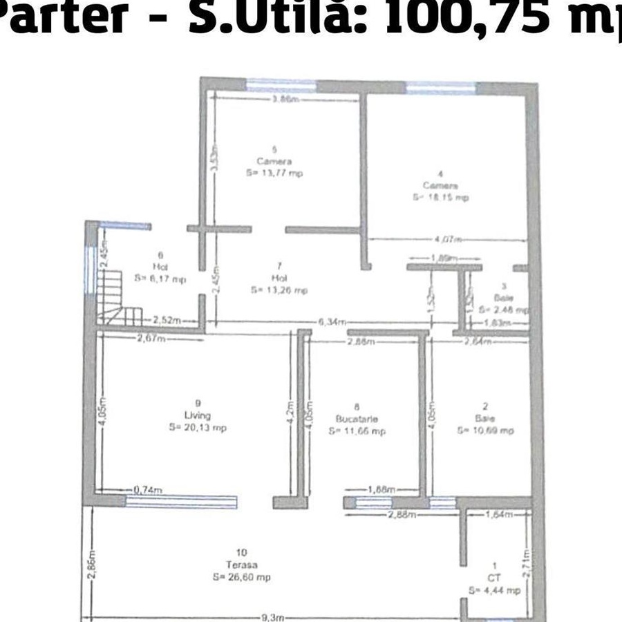 Casa in Timisoara, teren 664 mp, la cheie