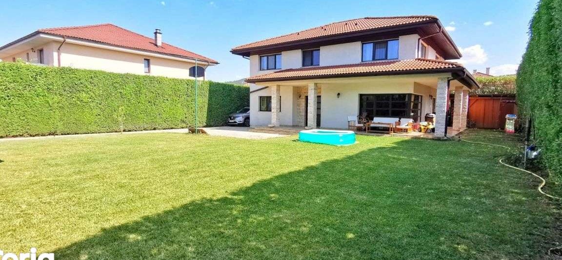 Casa Individuala 4 camere, 150mp utili, 730mp teren, finisata la cheie