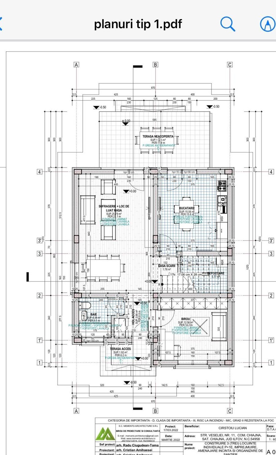 Casa individuala 4 dormitoare , 160 mp utili , teren mare 330 mp