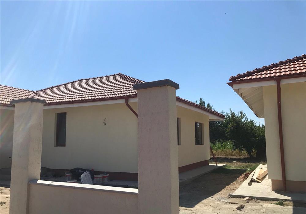 casa individuală nouă in parța, la 10 km de timișoara, teren 405 mp, pret 130000 euro