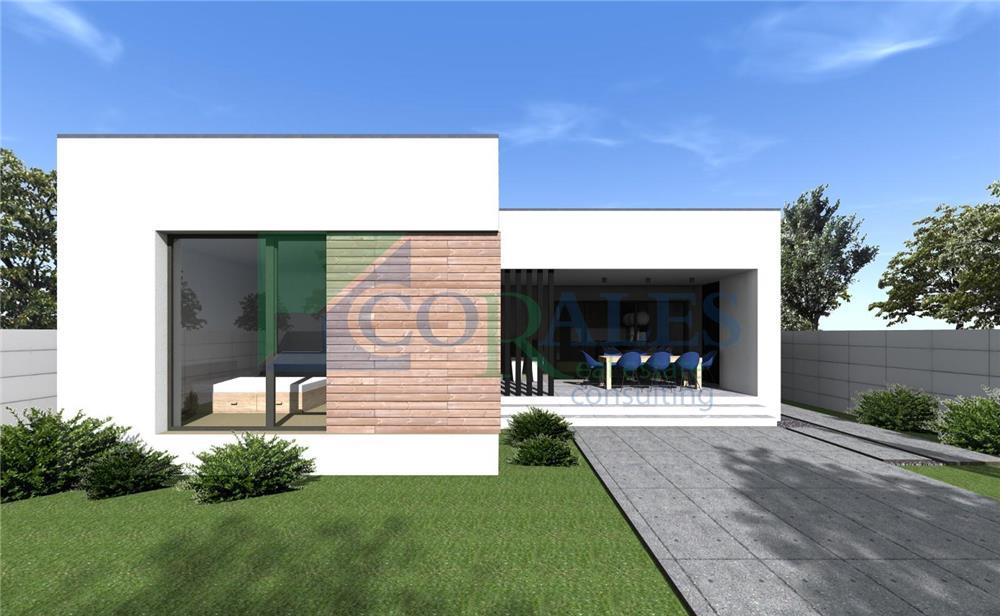 Casa individuala pe parter, design modern, zona buna!