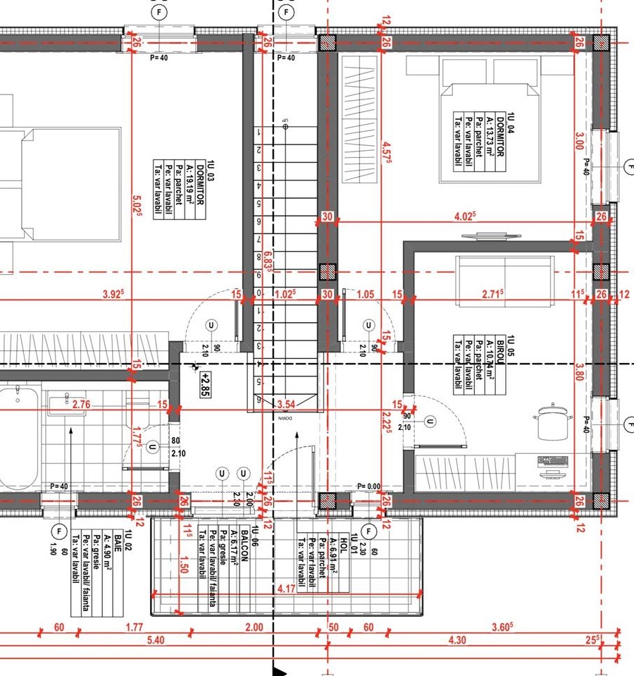 Casa, str. Baciului, Brasov / 4 camere / 500 mp teren