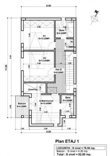 Casa superba cu dormitor la parter/3 bai/teren 450 mp Magurele