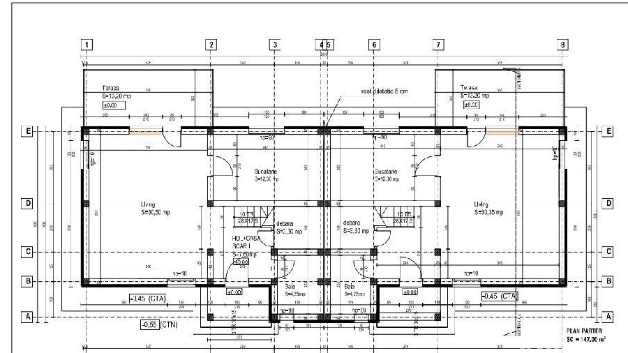 Casă tip Duplex de vânzare
