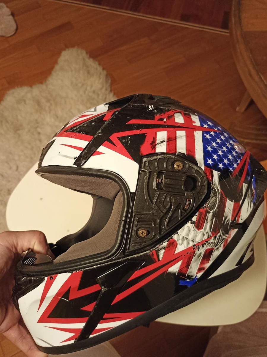 Cască moto ATV scuter mărimea M 57-58