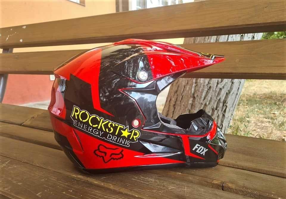 Casca+Ochelari+Manusi+Cagula Atv/Cross/Enduro/moto/mx/mtb