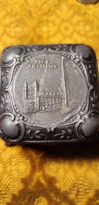 Caseta agint \Marcaj \18O Grame \ Catedrala ,,Sfintul Stefan,, Austria \ SFINTIT