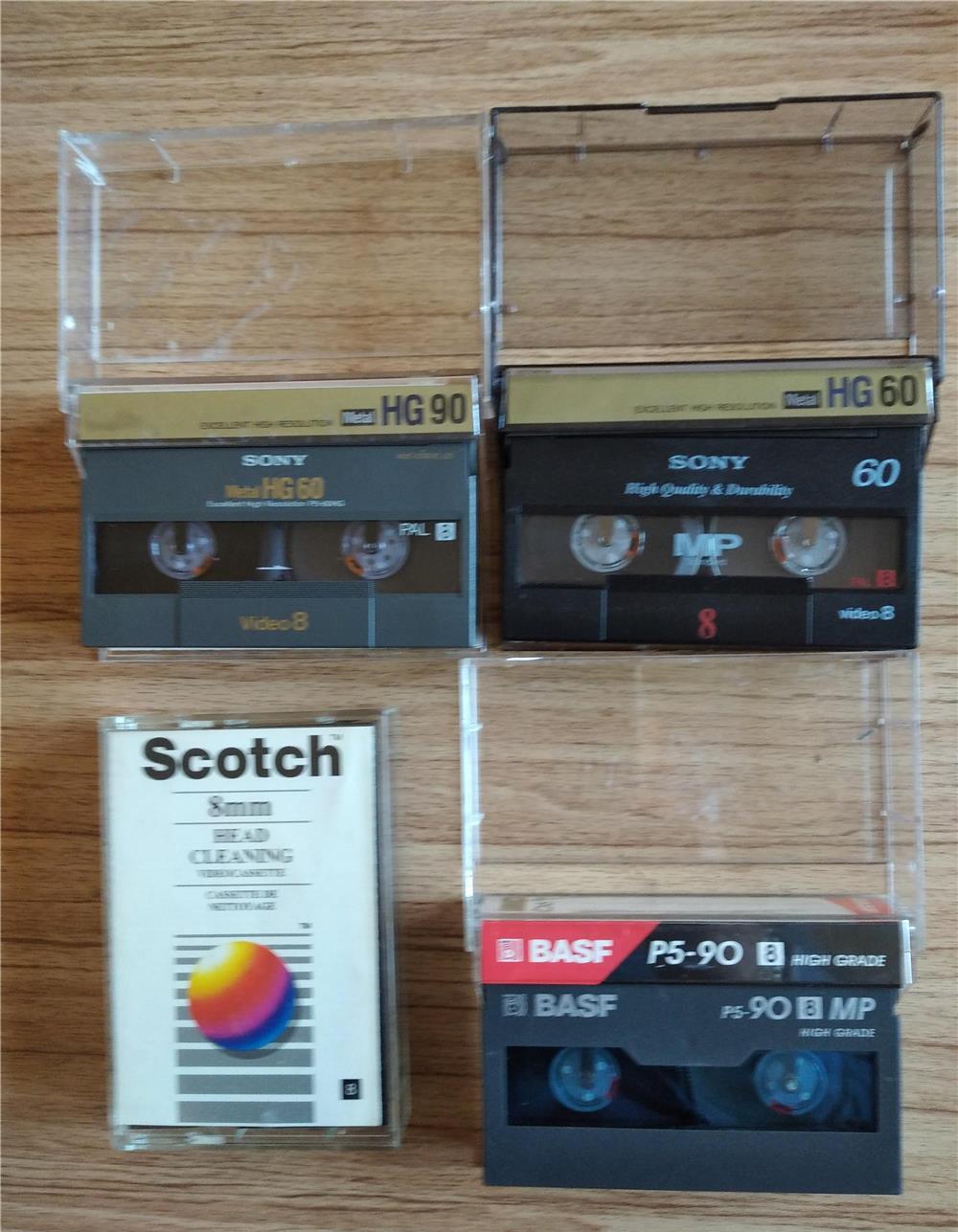 Casete video pentru aparate Video8
