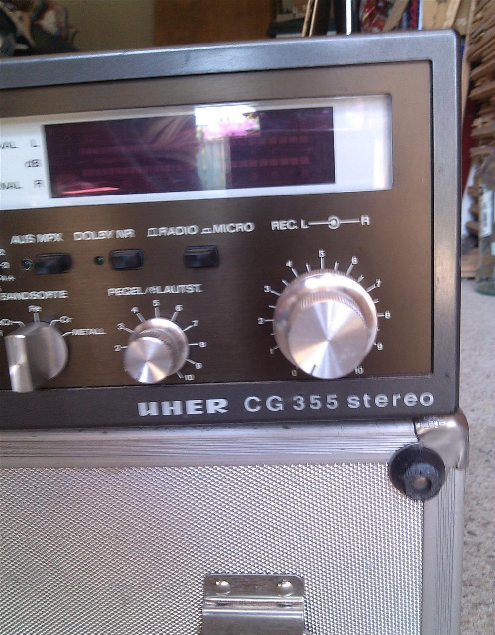 Casetofon  profesional - UHER - model CG-355 - raritate - 1969