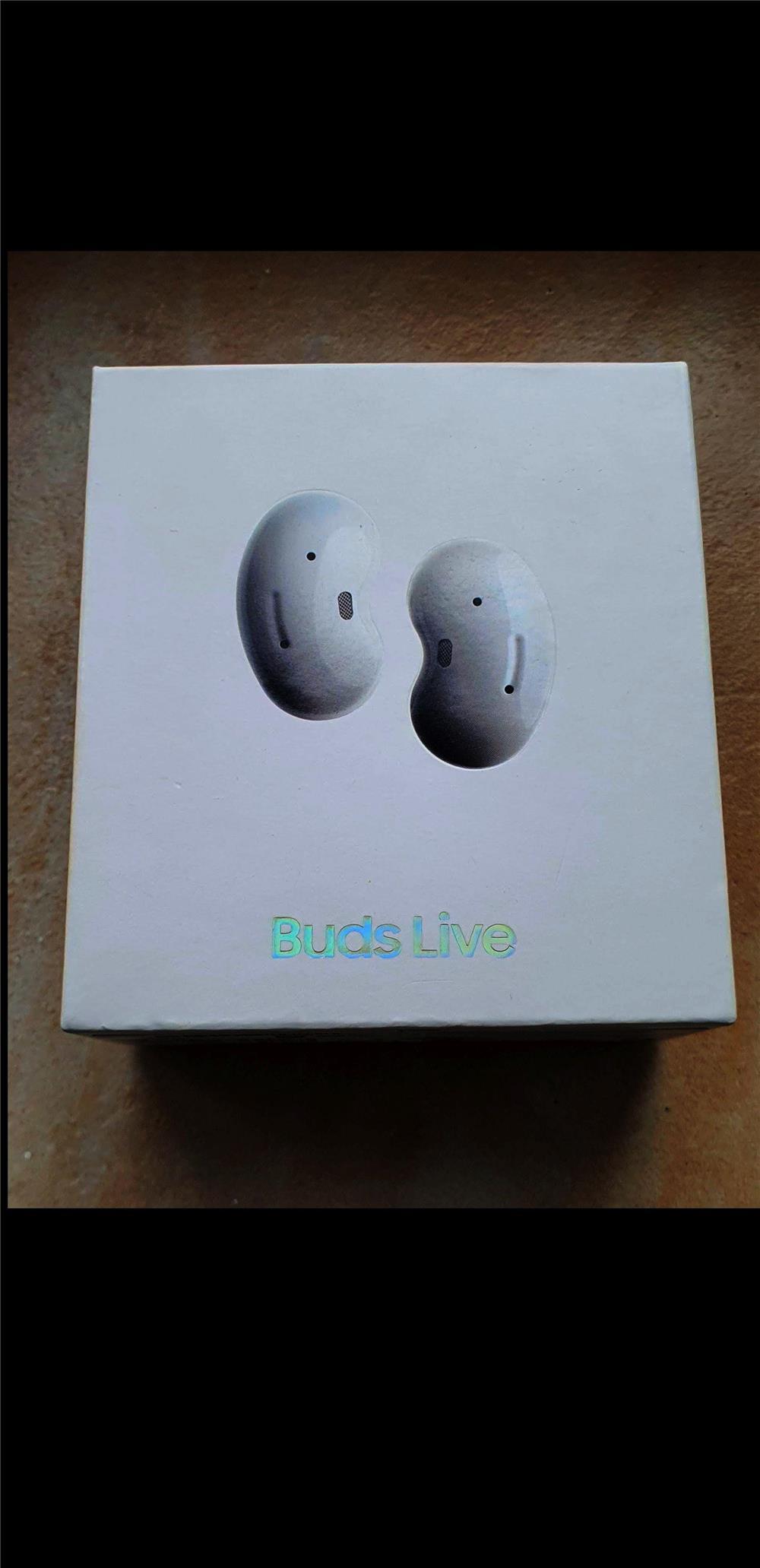 Casti bluetooth Samsung Galaxy Buds Live, Mystic White
