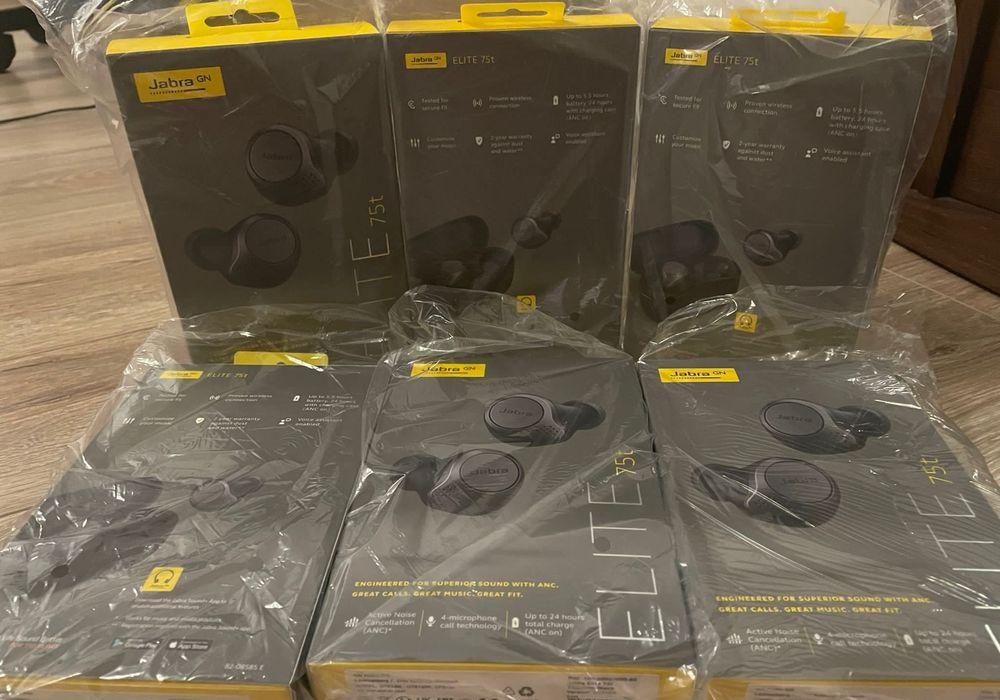 Casti Jabra Elite 75t Noi/ Sigilate