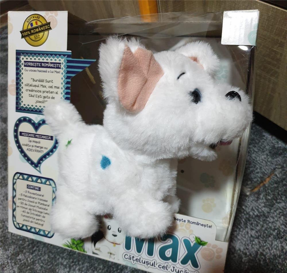 Catel interactiv Max, sunete 2 x AA, 3 ani+