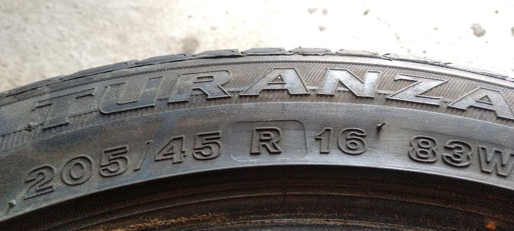cauciuc nou bridgestone turanza 205/45/16