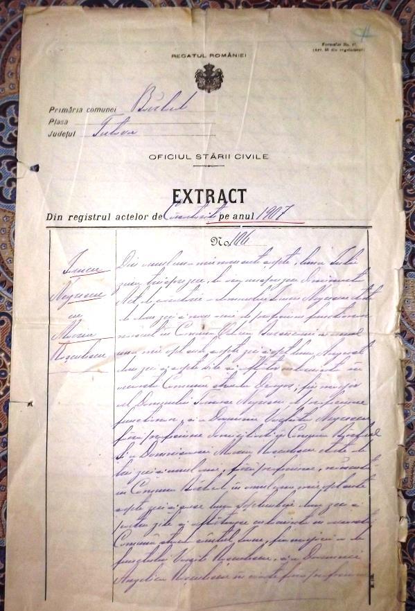 Caut documente vechi ,militare sau civile preferabil romanesti din diverse domenii