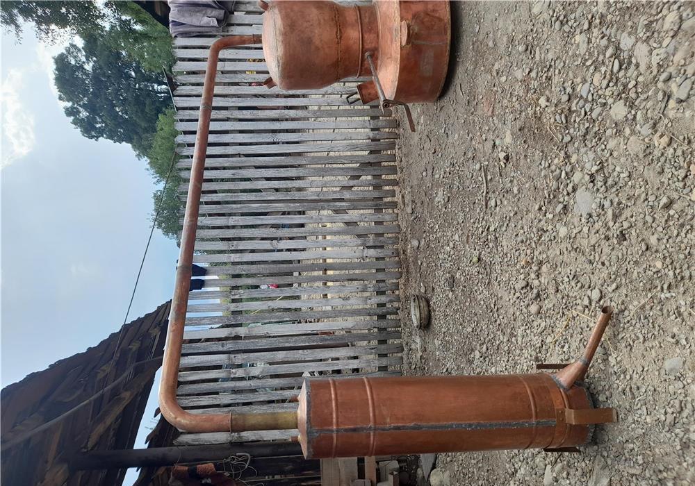 cazan tuica cupru 120L