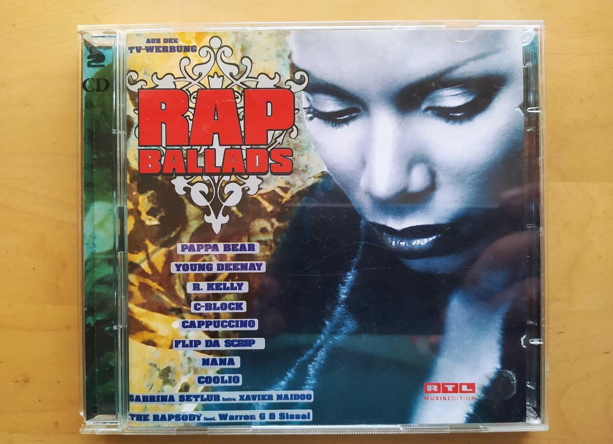 Cd dublu compilatie Rap Ballads - Original
