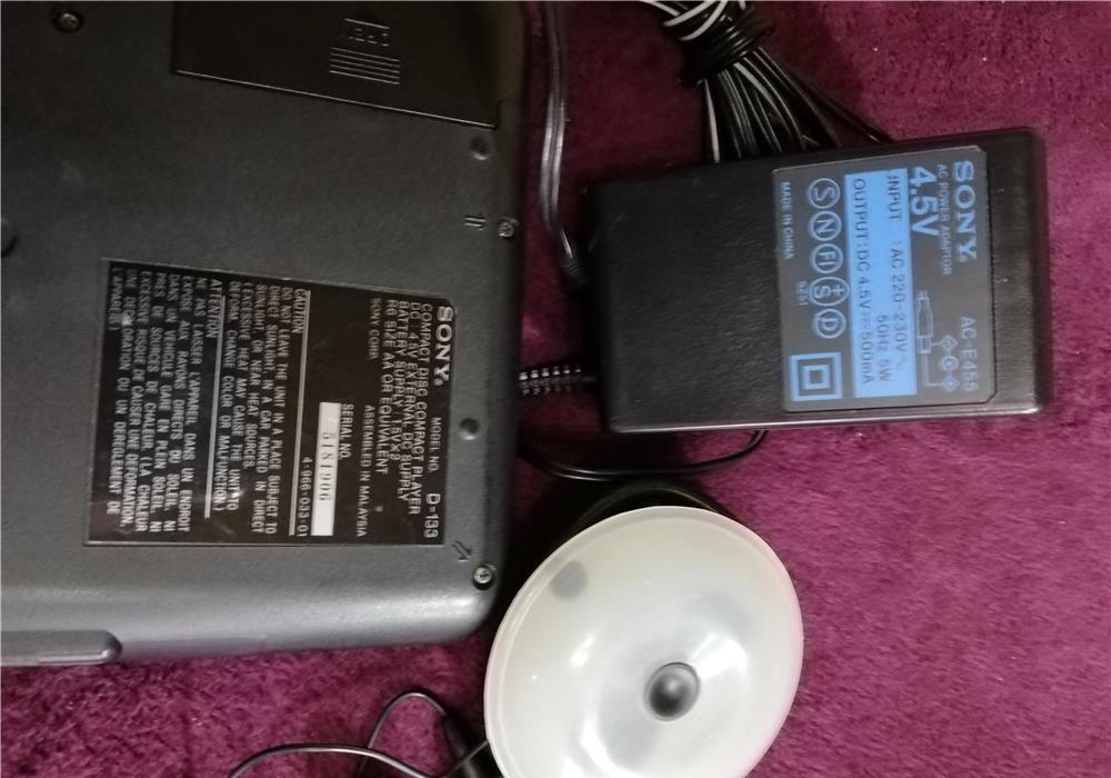 CD player (CD-Walkman) Sony