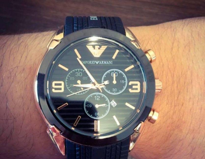Ceas de calitate Emporio Armani cu Prezentare VIDEO