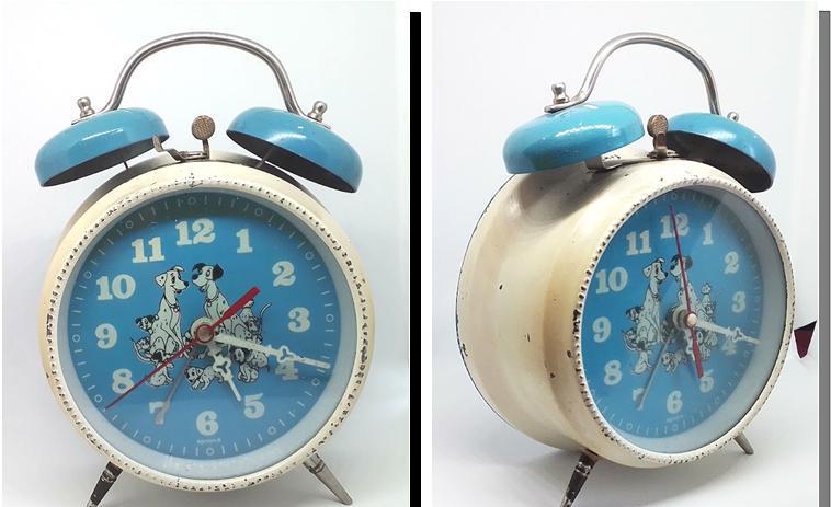 ceas deșteptător de colecție ARADORA, made in România, 1973