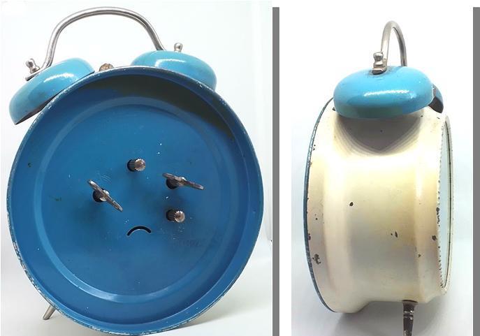 ceas deșteptător de colecție ARADORA, made in România, 1973