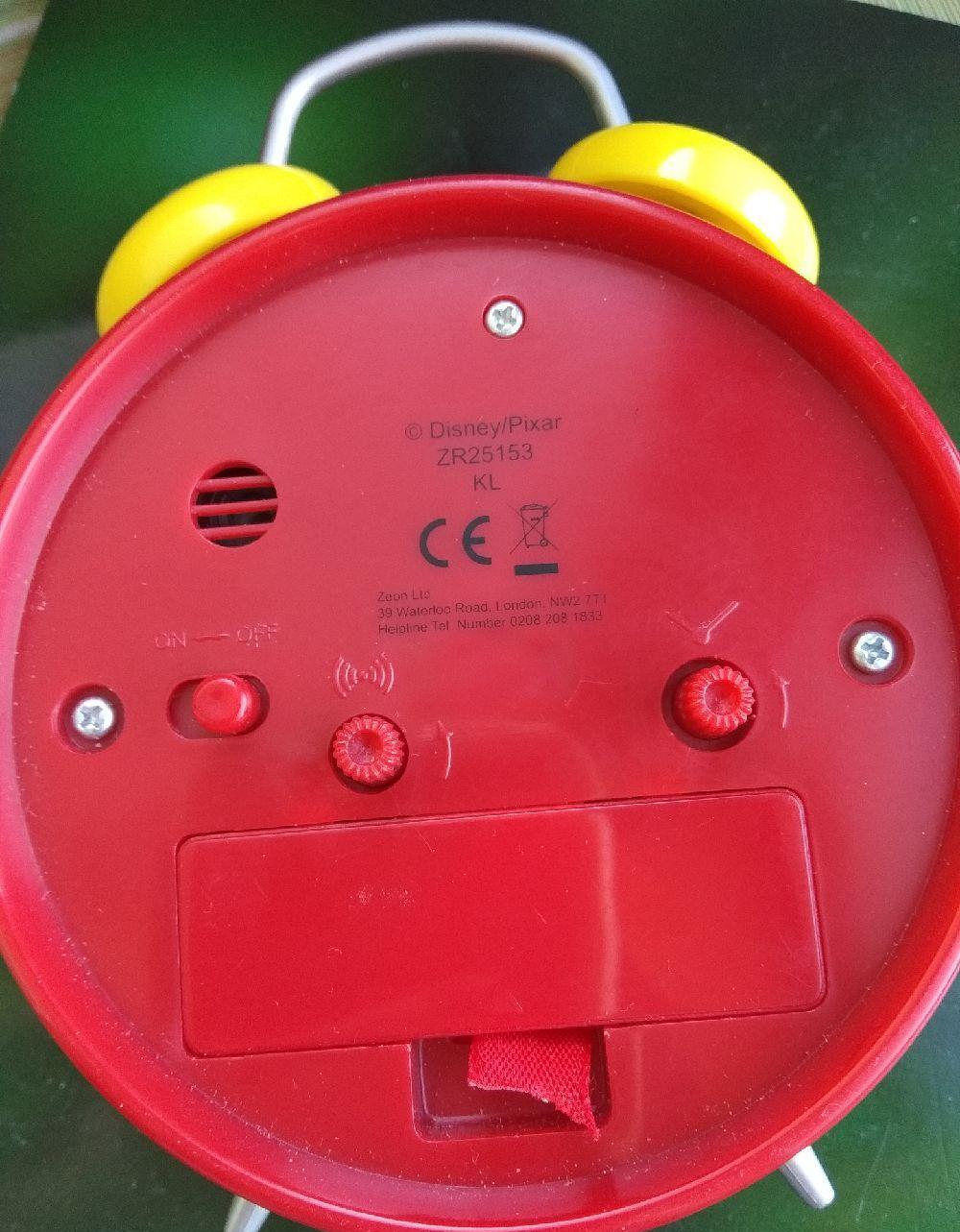CEAS deșteptător pentru copii. Toy Story. Produs original Disney Pixar