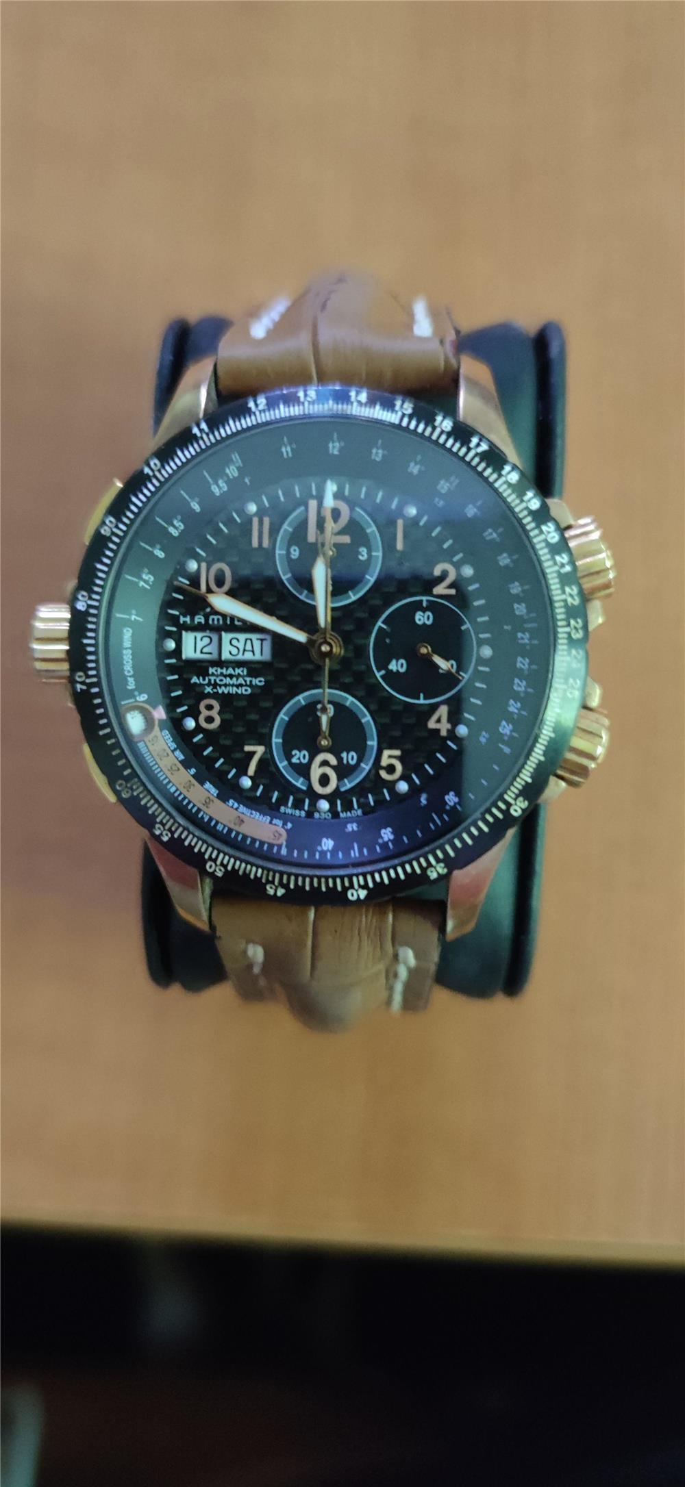 Ceas Hamilton automatic XWIND KAKHI ROSE GOLD