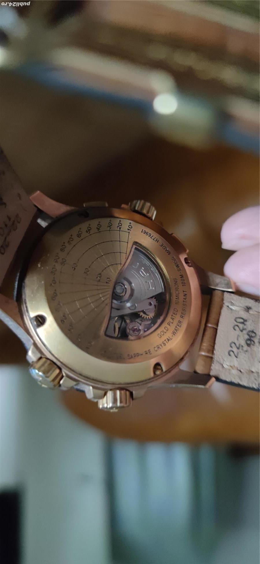 Ceas Hamilton automatic XWIND KAKHI ROSE GOLD