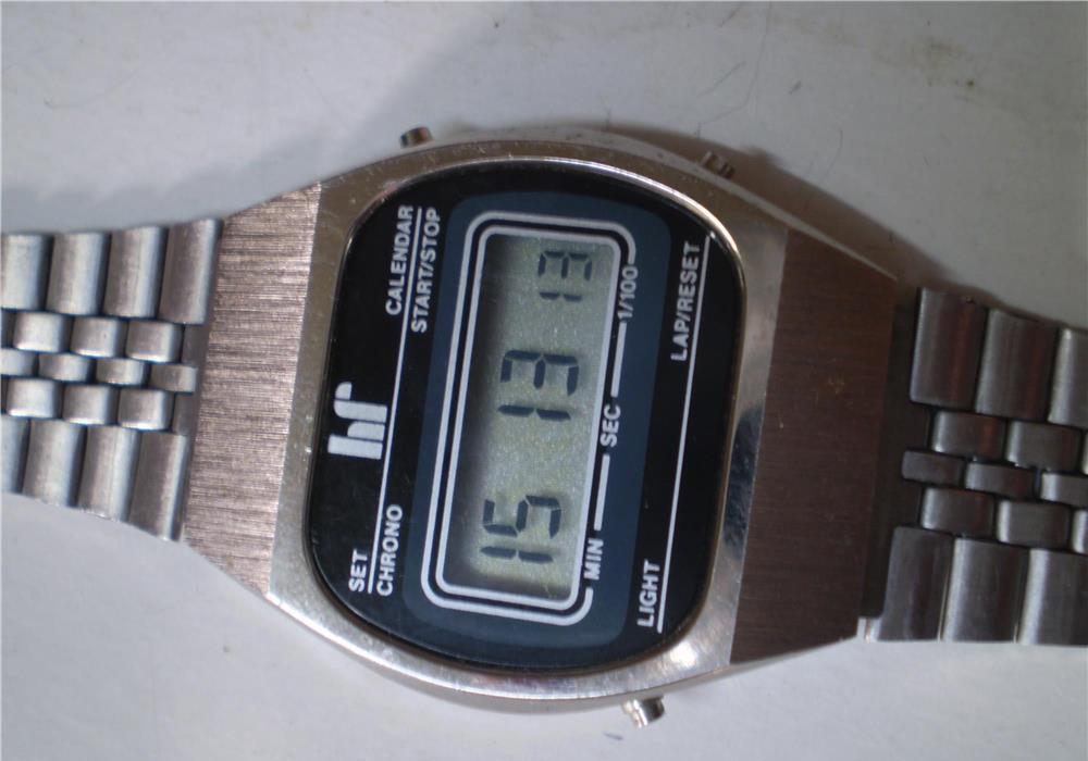 ceas lcd , vechi , ceas de colectie
