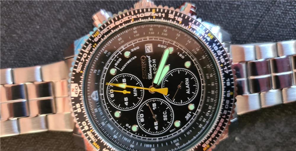 Ceas Seiko 200 m tachymeter-chronograph