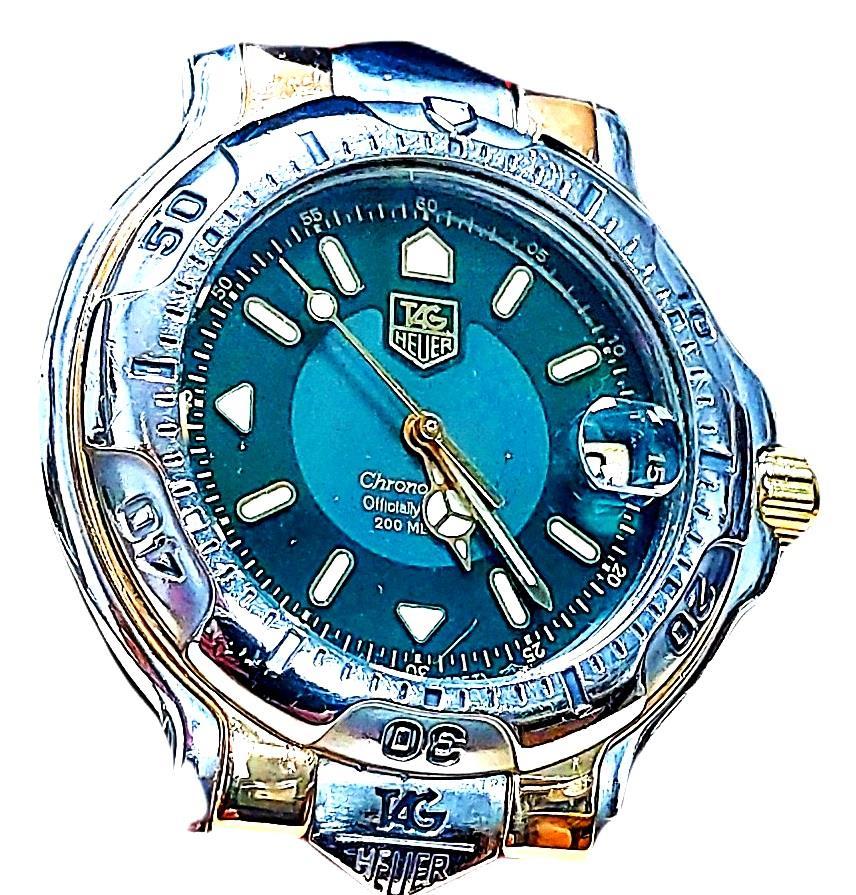 Ceas TAG Heuer Automatic unisex, oțel inoxidabil și aur de 18K