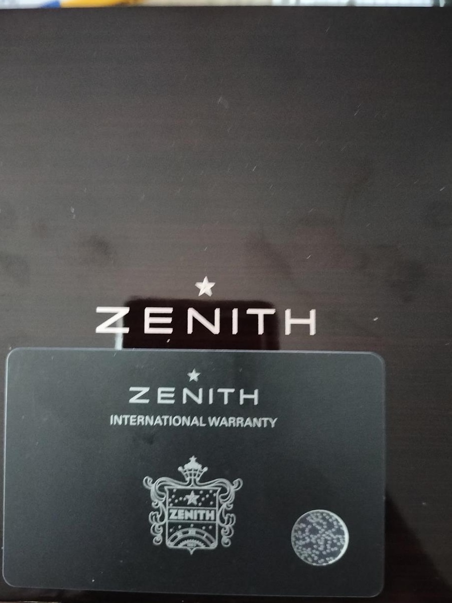 Ceas Zenith Elite Captain central second