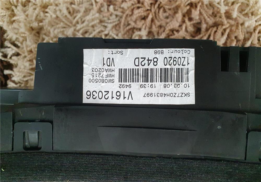 Ceasuri bord IC octavia 2 VRS benzina/diesel