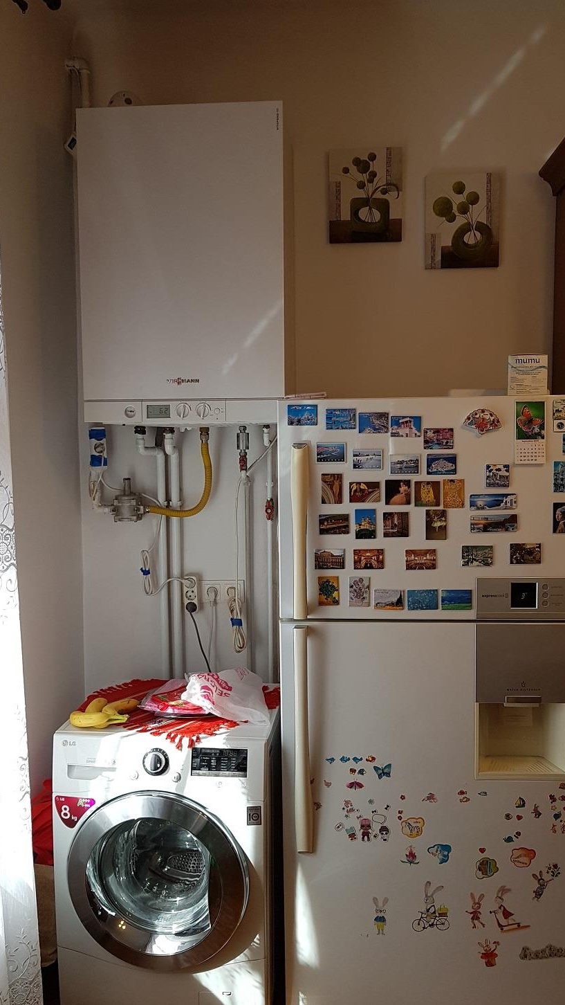 Centrala Viessmann Vitopend 111 cu boiler incorporat in functiune din 2014