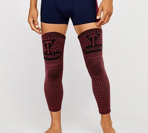 Centurile elastice cu turmalină pentru picioare, gambe+genunchi