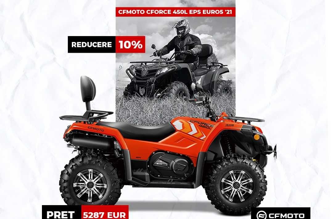CF Moto CForce 450L EPS Euro 5 '21 (TGB, Linhai, Can-Am, Polaris)