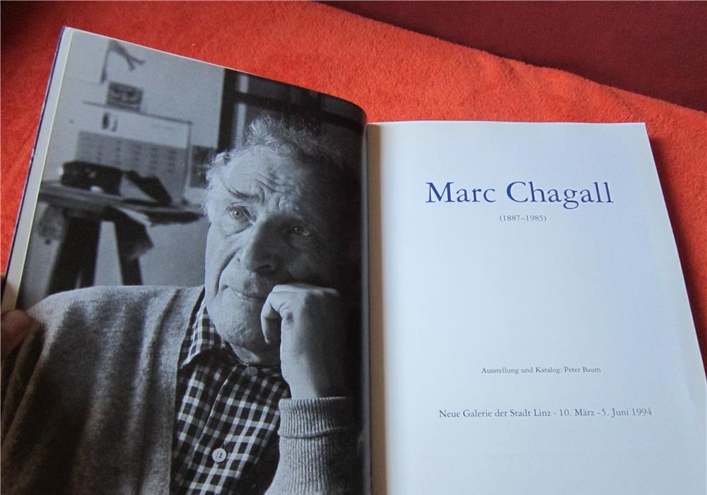 Chagall -catalog arta 1,7 kg-Expozitia galeria Linz 1994 -cadou inedit