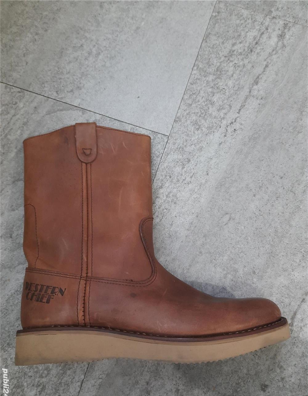 Cizme bărbați Western Chief nr. 42 din piele naturala