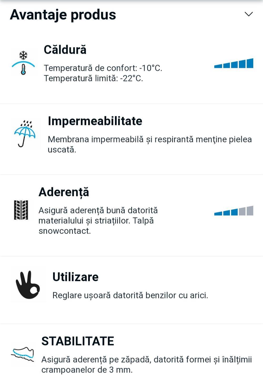Cizme calduroase impermeabile Decatlon Nr 37