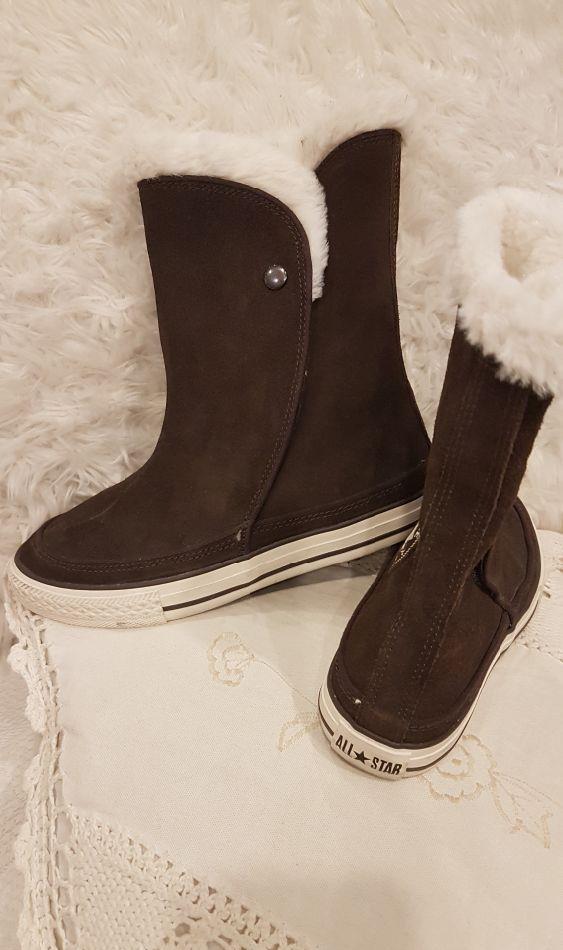 Cizme Converse piele naturala