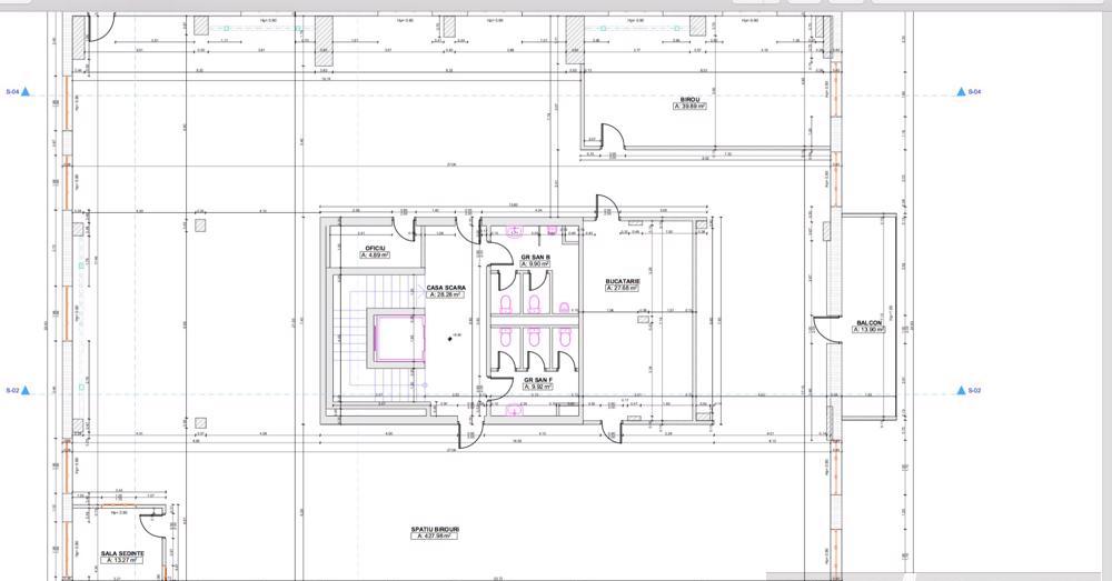 Cladire de  birouri - zona COMPLEX
