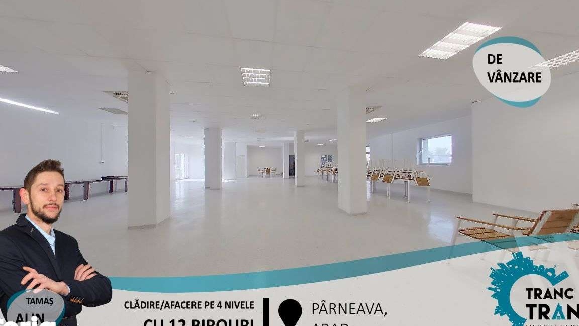 Cladire/Afacere pe 4 nivele in Parneava