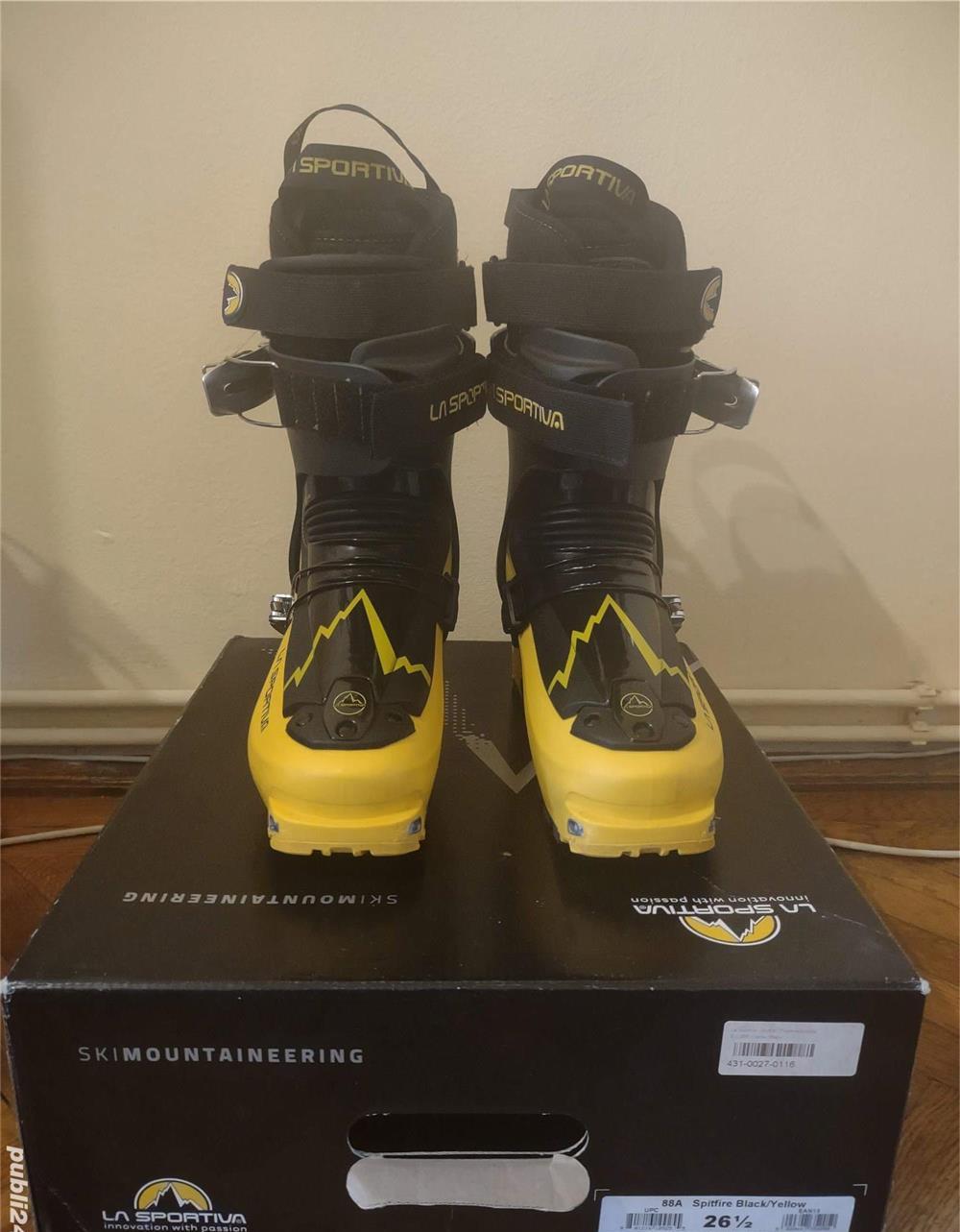 Clapari schi tura La Sportiva Spitfire 26.5