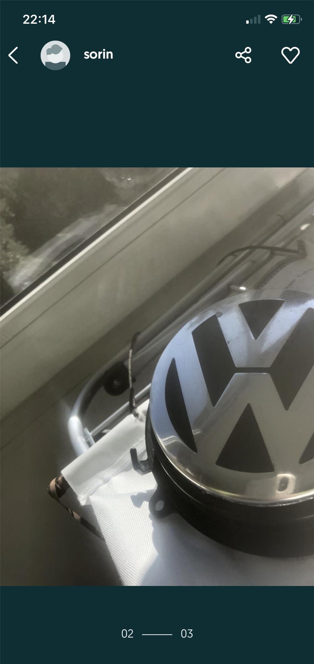 Clapeta vw golf 5
