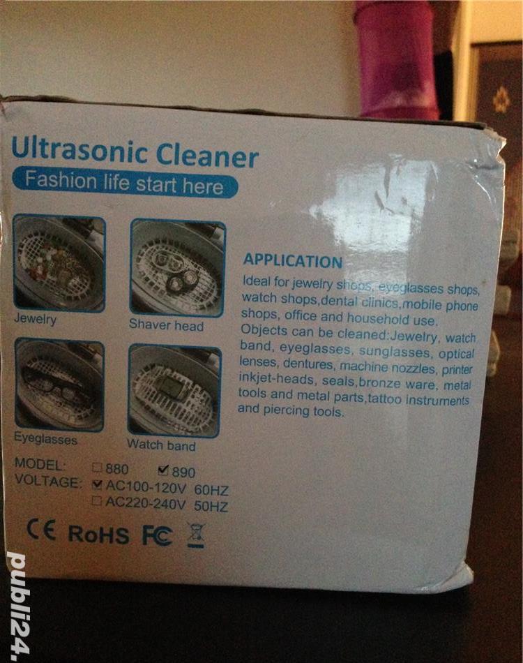 Cleaner ultrasonic + redresor